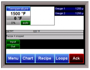 9220 Status Screen