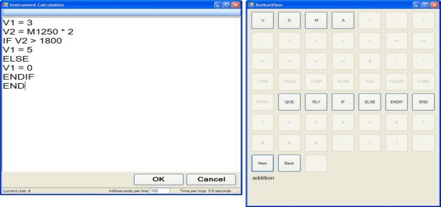 Instrument Calculation