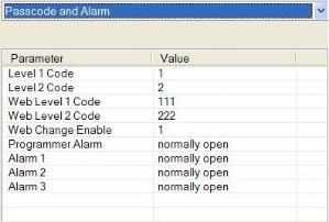 Passcode and Alarm
