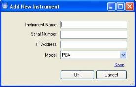 Instruments Setup